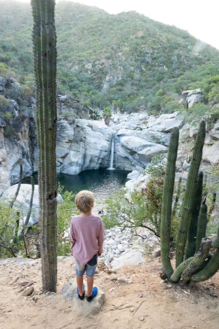 Waterfall at Sierra de la Laguna
