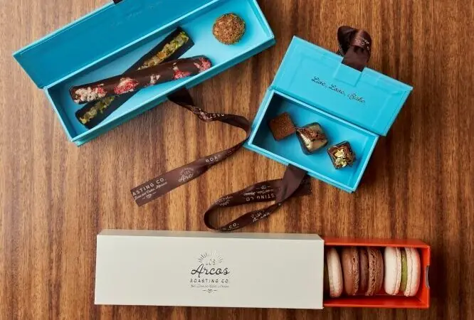 Flat Lay of Chocolates