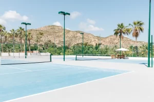 Imagen de cancha de tenis de Los Cabos