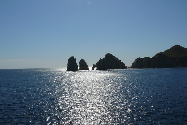 Vista del arco de cabo san lucas