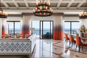 Presidential Suite Living Dining Area