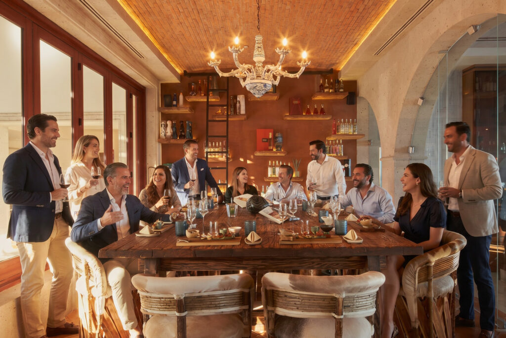 Reunión de Hilton los cabos en la biblioteca